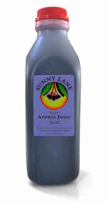 32 ounce jug of aronia juice