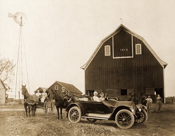 Brockman Family Barn - Circa 1912